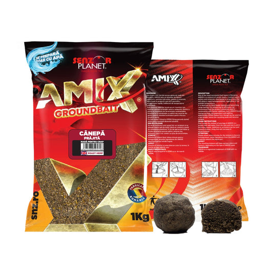 AMIX® CÂNEPĂ PRĂJITĂ (NEGRU) 1kg